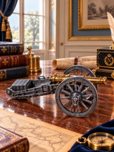 Cañón de Napoleón en Miniatura, Sistema Gribeauval – Francia 1806, 17 cm