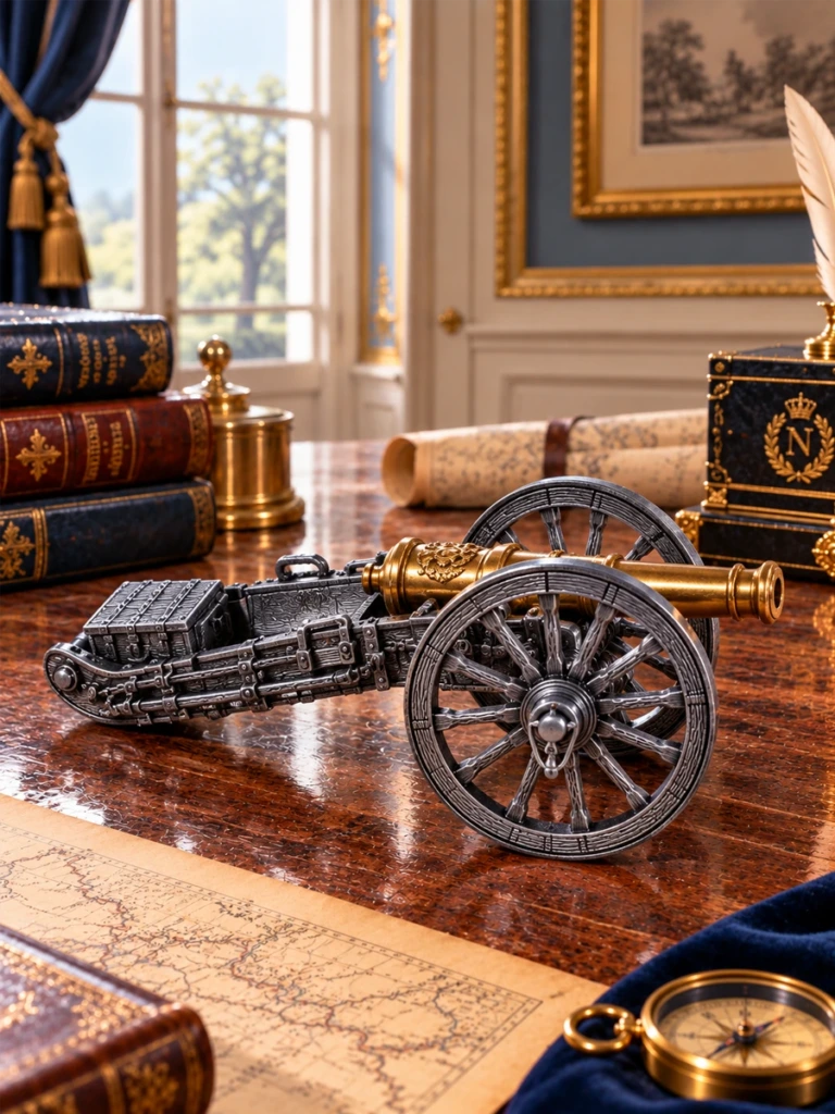 Cañón de Napoleón en Miniatura, Sistema Gribeauval – Francia 1806, 17 cm - 1