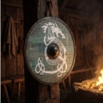 Escudo Vikingo Fenrir – La Leyenda del Lobo Gigante - 2