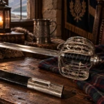 Espada de Oficial Escocés con Guarda de Cesta - 3