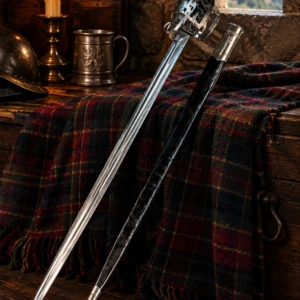 Espada Jacobita con Guarda de Cesta Dorada