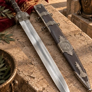 Gladio Romano de 80 cm con Vaina de Medallón