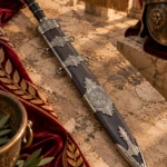 Gladio Romano de 80 cm con Vaina de Medallón - 2