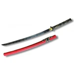Katana Japonesa Forjada 1045 Roja - Flor de Cerezo