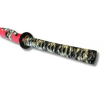 Katana Japonesa Forjada 1045 Roja - Flor de Cerezo - 3