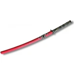 Katana Japonesa Forjada 1045 Roja - Flor de Cerezo - 4
