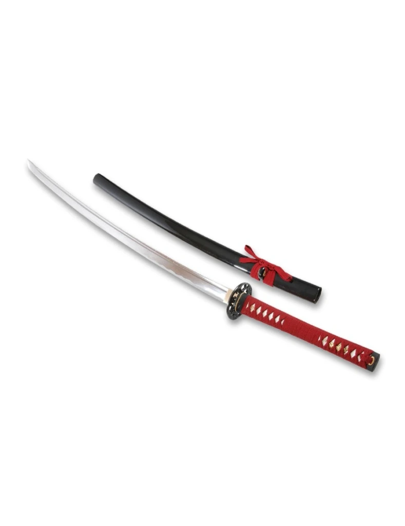 Katana Japonesa Maru Mango Rojo - Sin Caja - 1