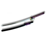 Katana Japonesa Maru Violeta 1060 - Hoja Ondulante Real - 1
