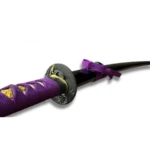 Katana Japonesa Maru Violeta 1060 - Hoja Ondulante Real - 4