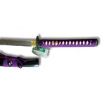 Katana Japonesa Maru Violeta 1060 - Hoja Ondulante Real - 5