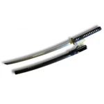 Katana Japonesa Sōshū Kitae Azul con Hoja de Acero Laminado - 2
