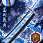 Katana Nichirin de Giyū Tomioka, Pilar del Agua – Demon Slayer (Sin Filo) - 1