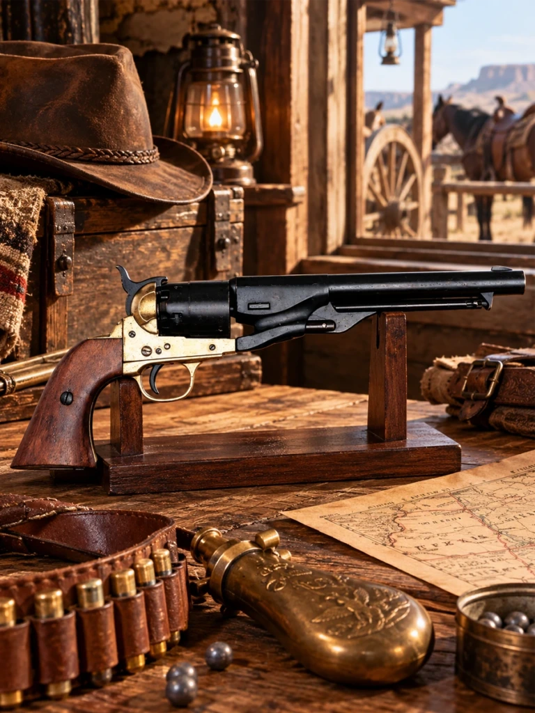 Revólver Army 1860 de la Guerra de Secesión – EE. UU. - 1