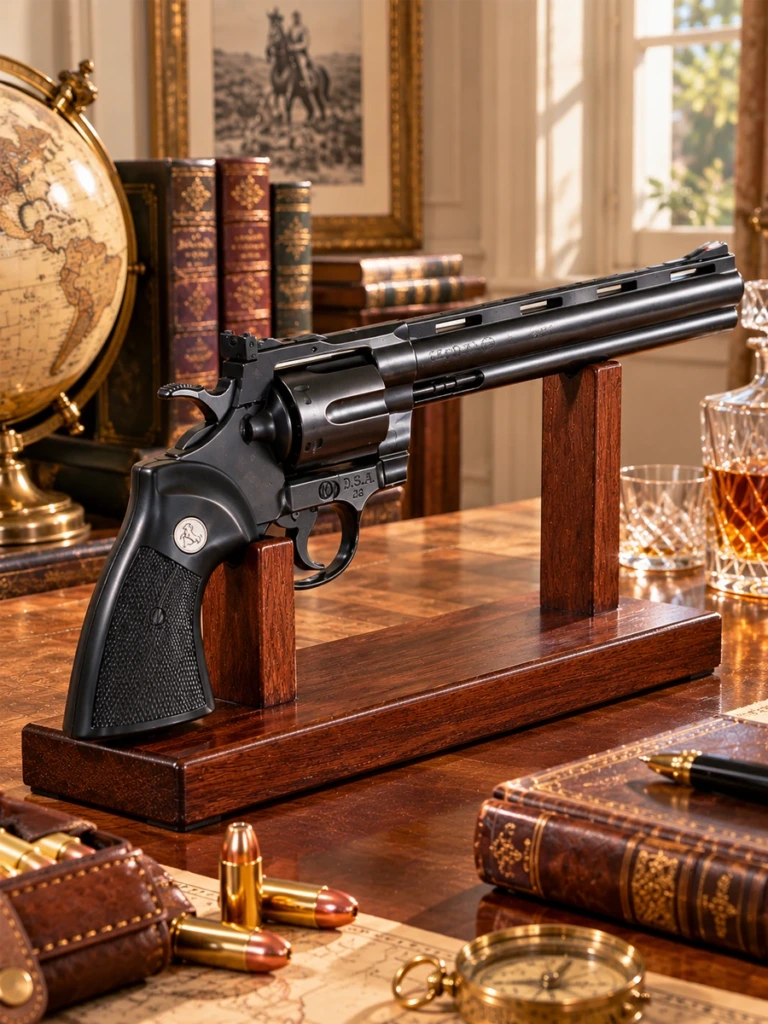 Revólver Python .357 Magnum 8" Negro – EE. UU. 1955 - 1