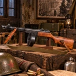 Subfusil PPSh-41 con Cargador de Tambor y Correa – Unión Soviética 1941 - 1