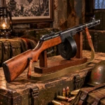 Subfusil PPSh-41 con Cargador de Tambor y Correa – Unión Soviética 1941 - 2