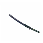 Wakizashi Japonés Forjado 1050 Verde
