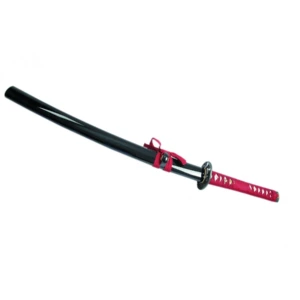 Wakizashi Japonés Maru Mango Rojo