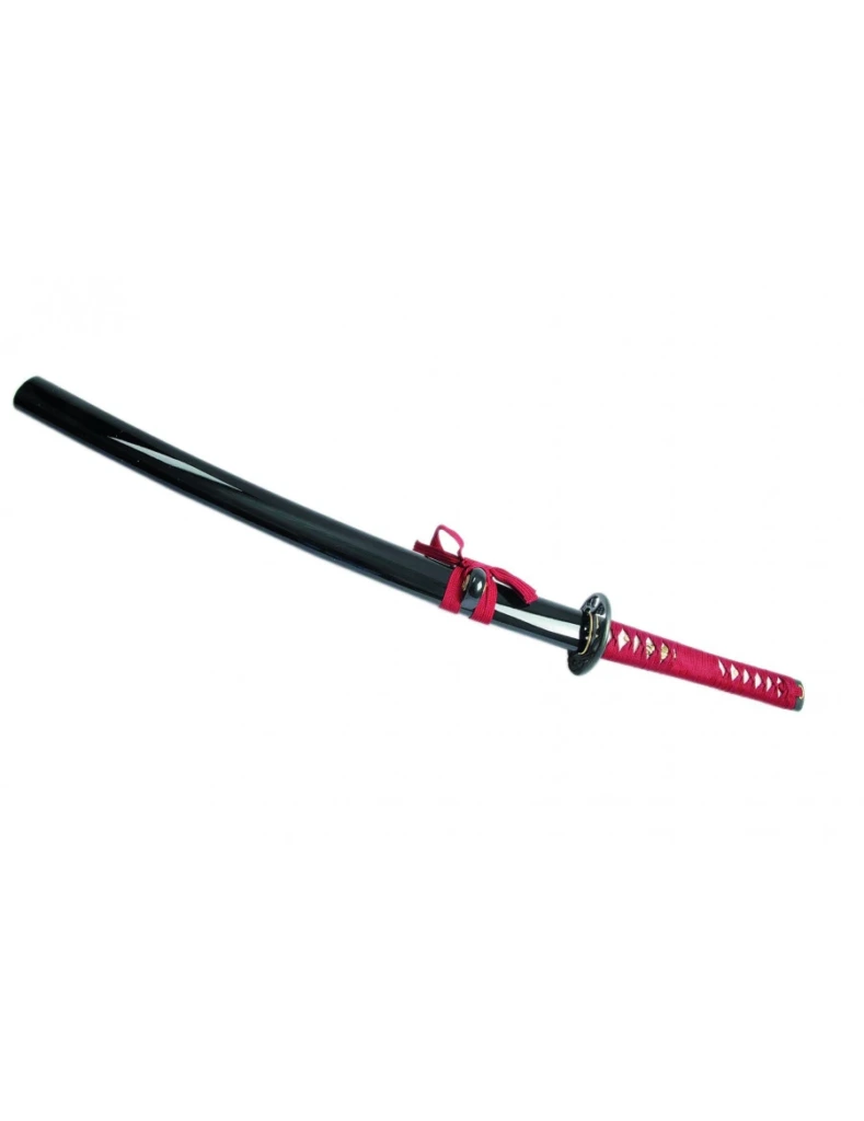 Wakizashi Japonés Maru Mango Rojo - 1