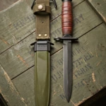 Bayoneta M4 de la carabina M1 con vaina M8A1 – EE. UU., 2.ª Guerra Mundial - 1