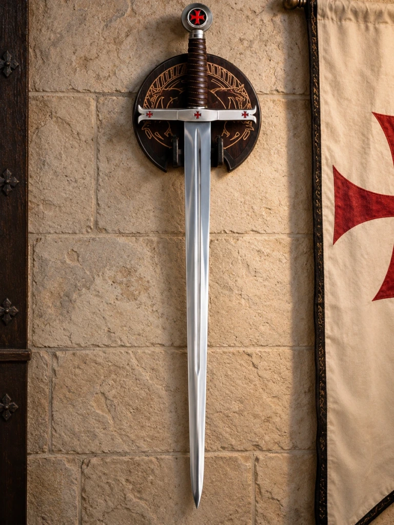 Espada templaria de Jacques de Molay - 1