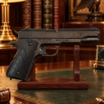 Pistolet automatique M1911A1 calibre .45, noir, non détachable – USA 1911 - 2
