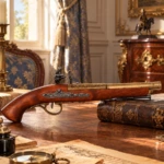 Pistola de chispa zurda con escudo de Napoleón – Francia, finales del s. XVIII - 2