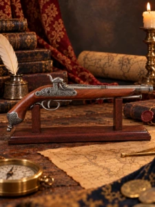 Pistola de percusión de Brescia (Italia), 1825