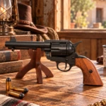 Revólver calibre .45, fabricado en EE. UU. en 1886. - 2
